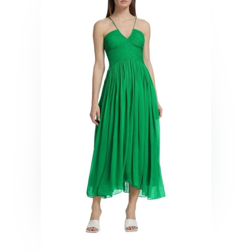 A.L.C. Rumi Halterneck Midi Dress